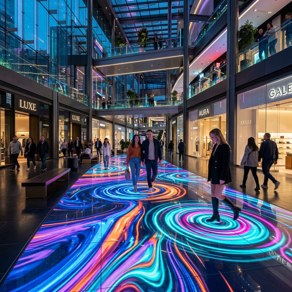 Interactive LED Floor Display Screen